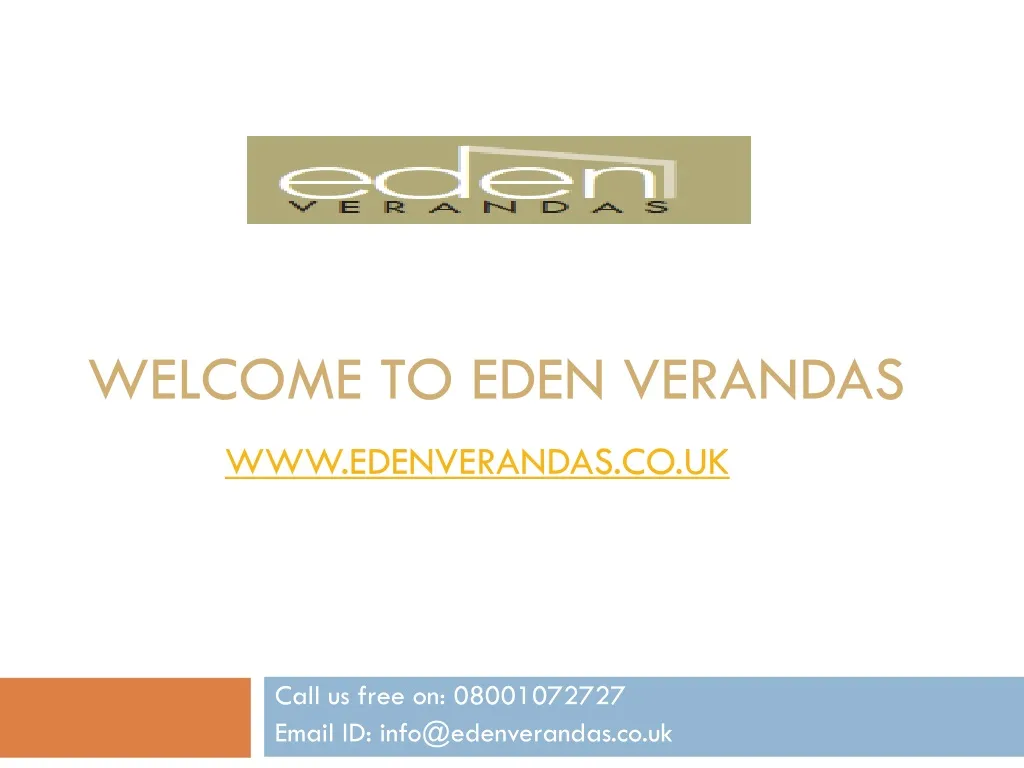 welcome to eden verandas www edenverandas co uk