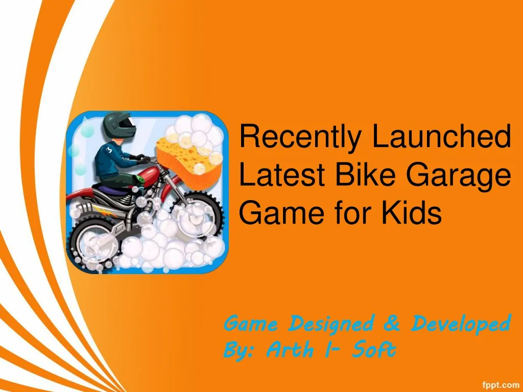 recently launched latest bike garage game for kids