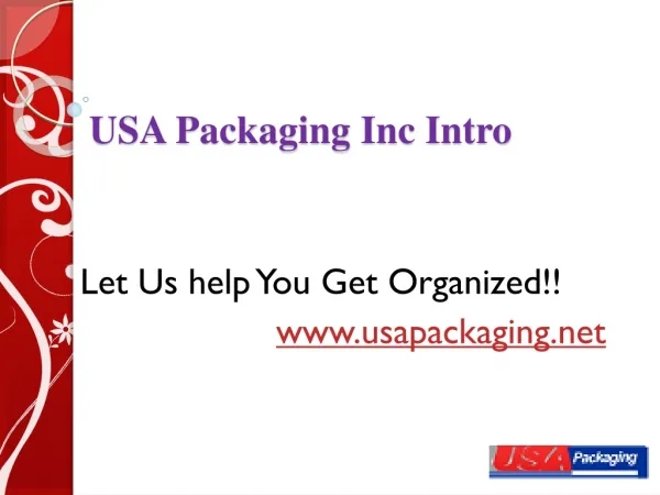 USA Packaging Introduction