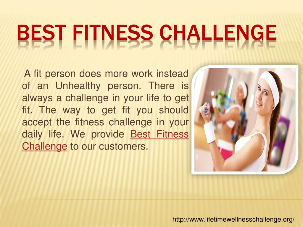 best fitness challenge
