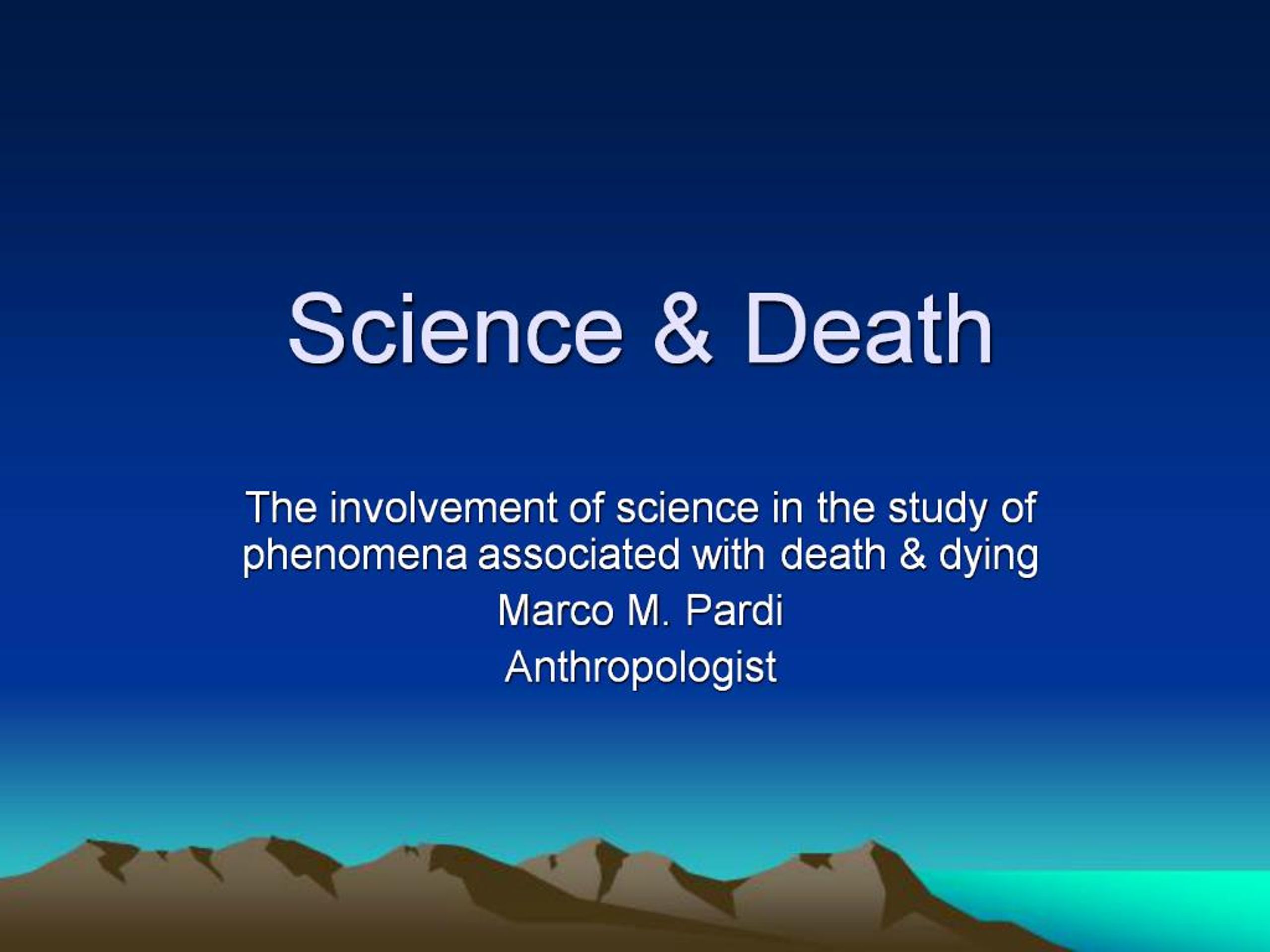 Science Dead Move PPT - Science Death PowerPoint Presentation, free download - ID:1485974