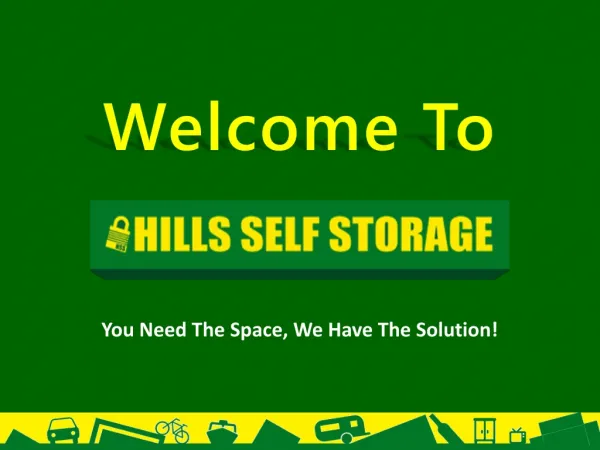 Self Storage Facilities at Castle Hill, Galston