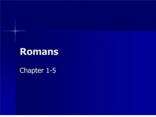 romans - slide 1