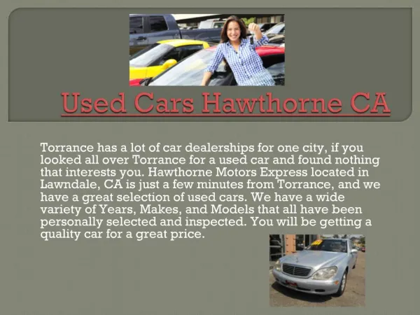Torrance Car Dealerships