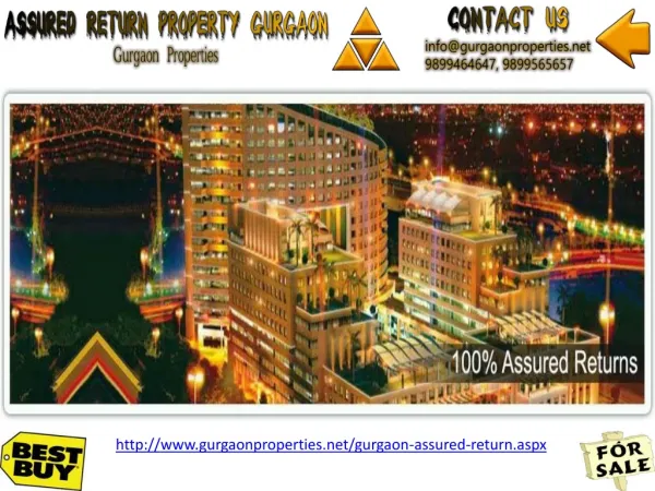 Assured Return Properties Gurgaon