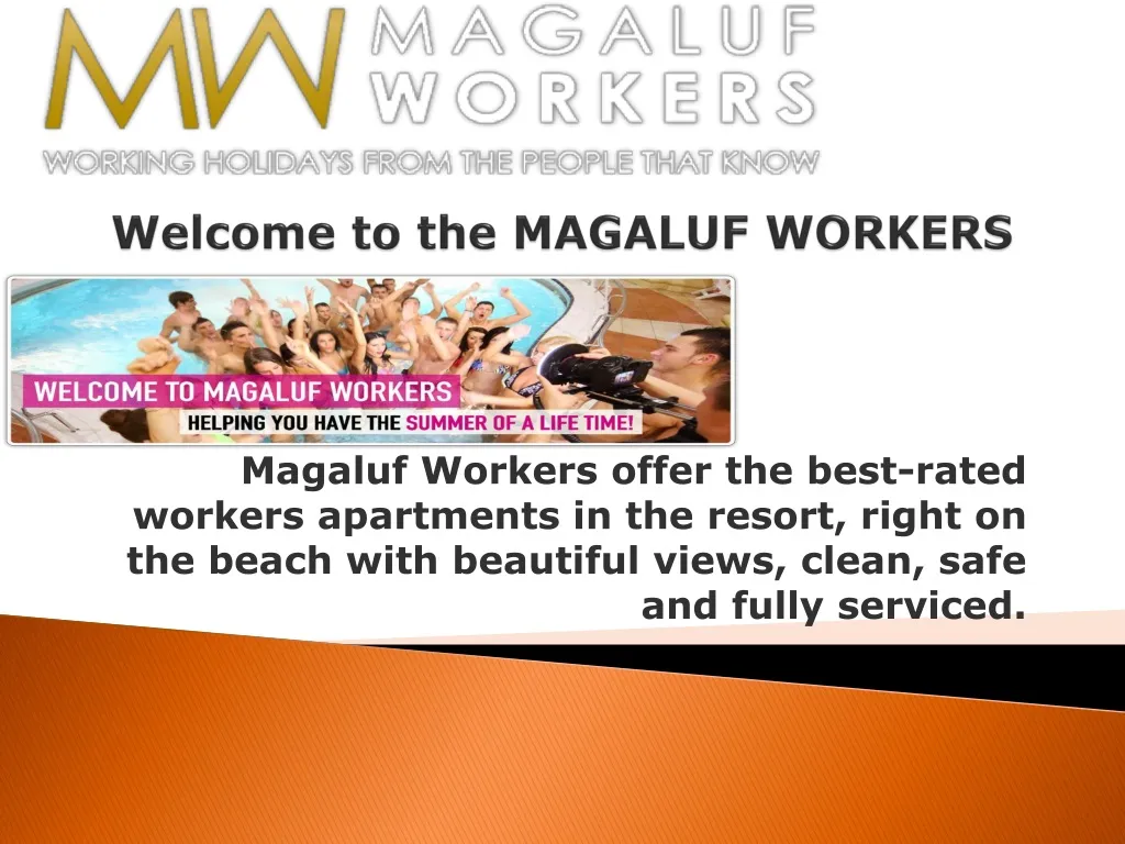 welcome to the magaluf workers