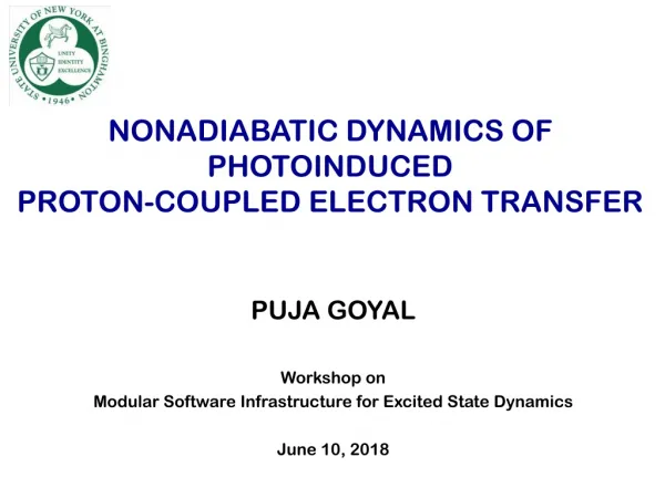 NONADIABATIC DYNAMICS OF PHOTOINDUCED PROTON-COUPLED ELECTRON TRANSFER