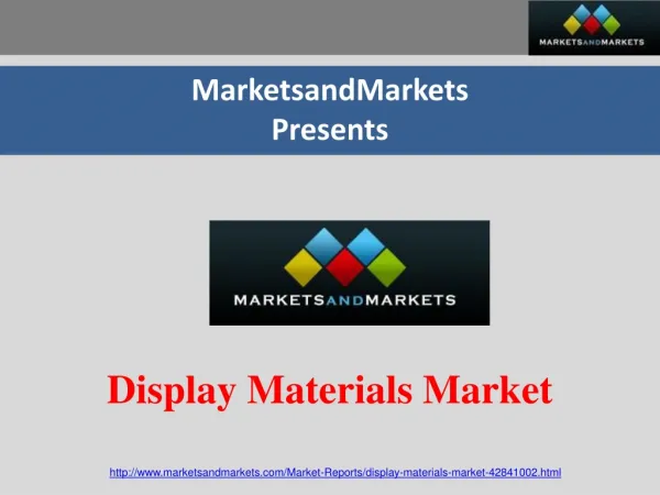 Display Materials Market