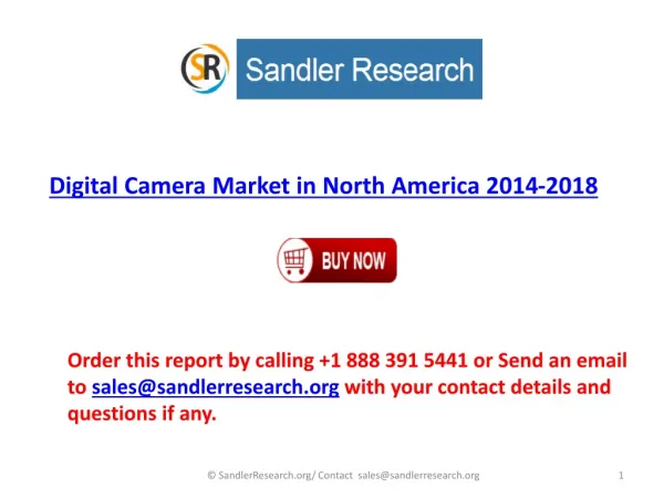 2018 Digital Camera Market in North America Present Scenario