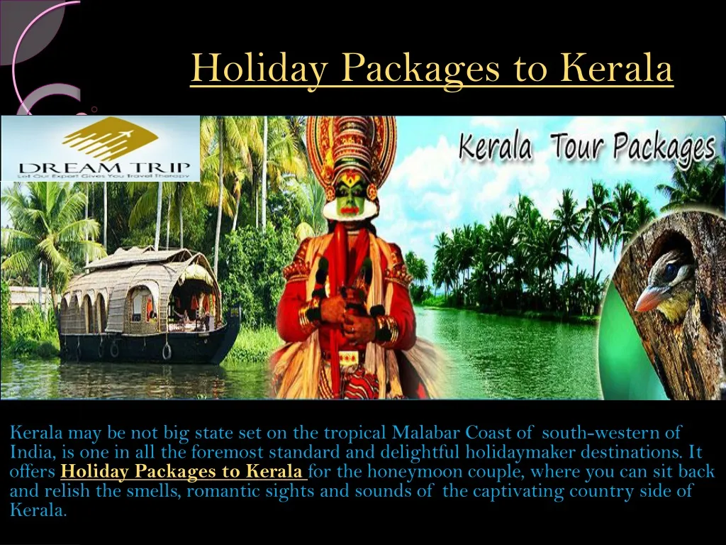 holiday packages to kerala
