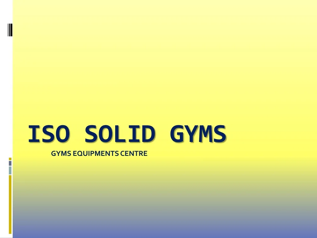 gyms equipments centre