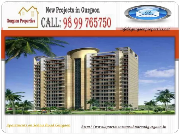 Apartments on Sohna Road Gurgaon