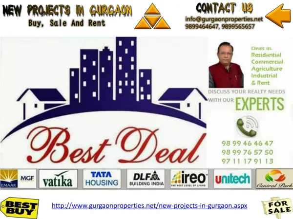 New Projects in Gurgaon