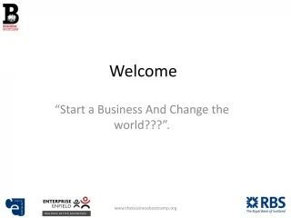 Welcome - slide 1