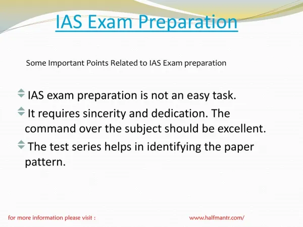 steps of IAS Exam Preparation