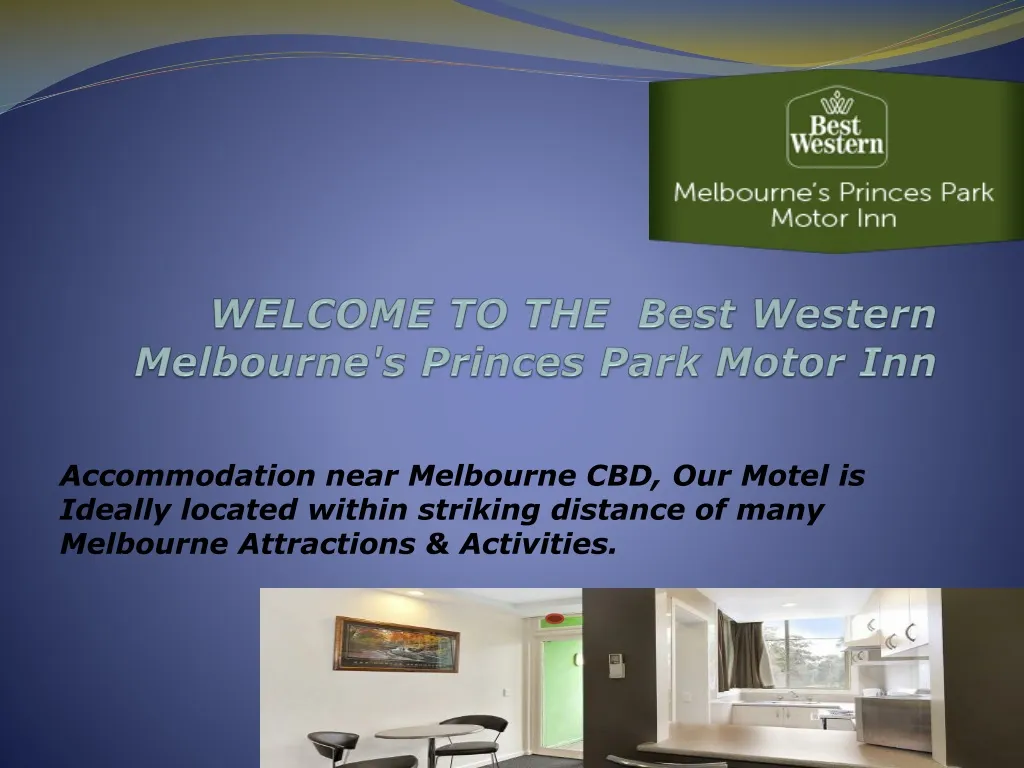 welcome to the best western melbourne s princes park motor inn