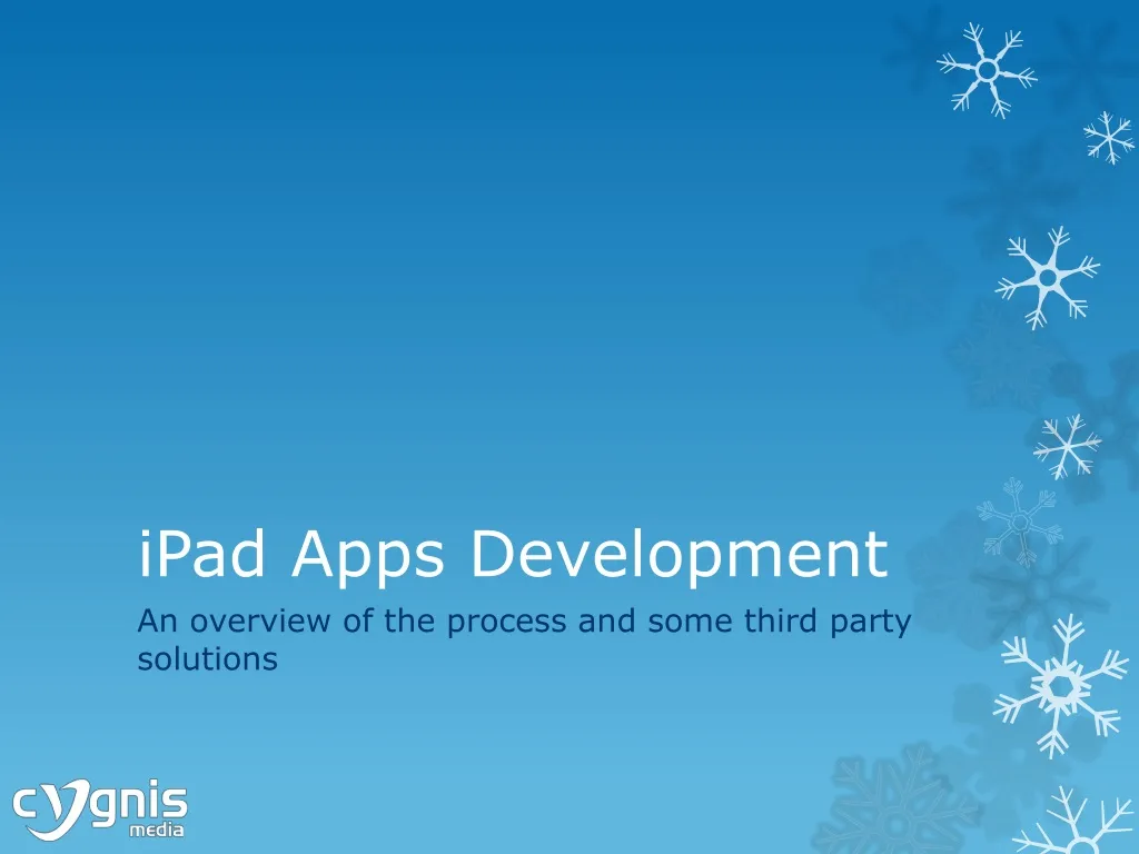 ipad apps development