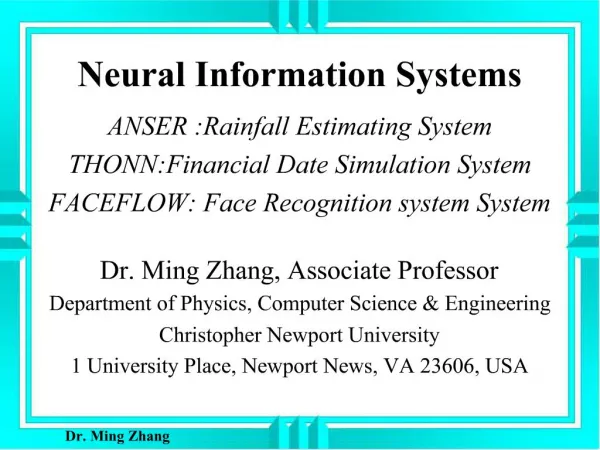 Neural Information Systems