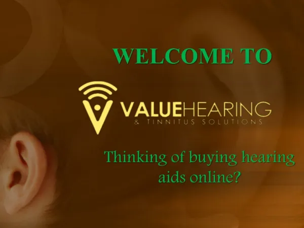 Hearing Aid Consultations