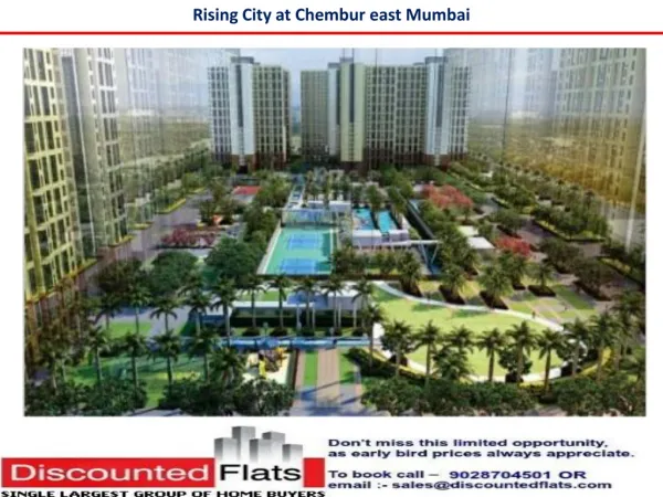 Rising city new Residential Projects in Chembur