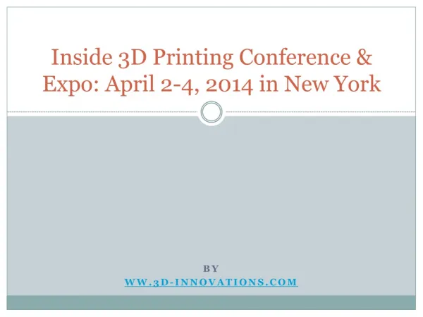 Inside-3D-Printing-Conference-