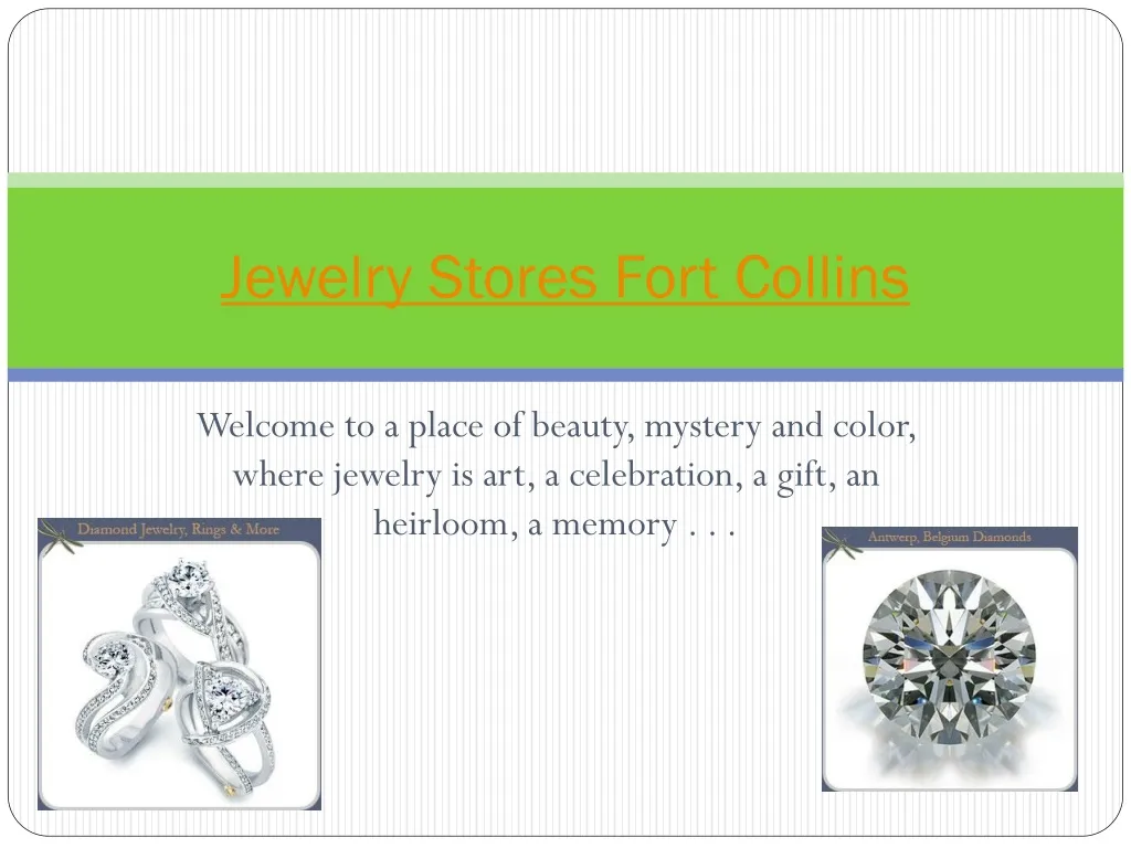 jewelry stores fort collins