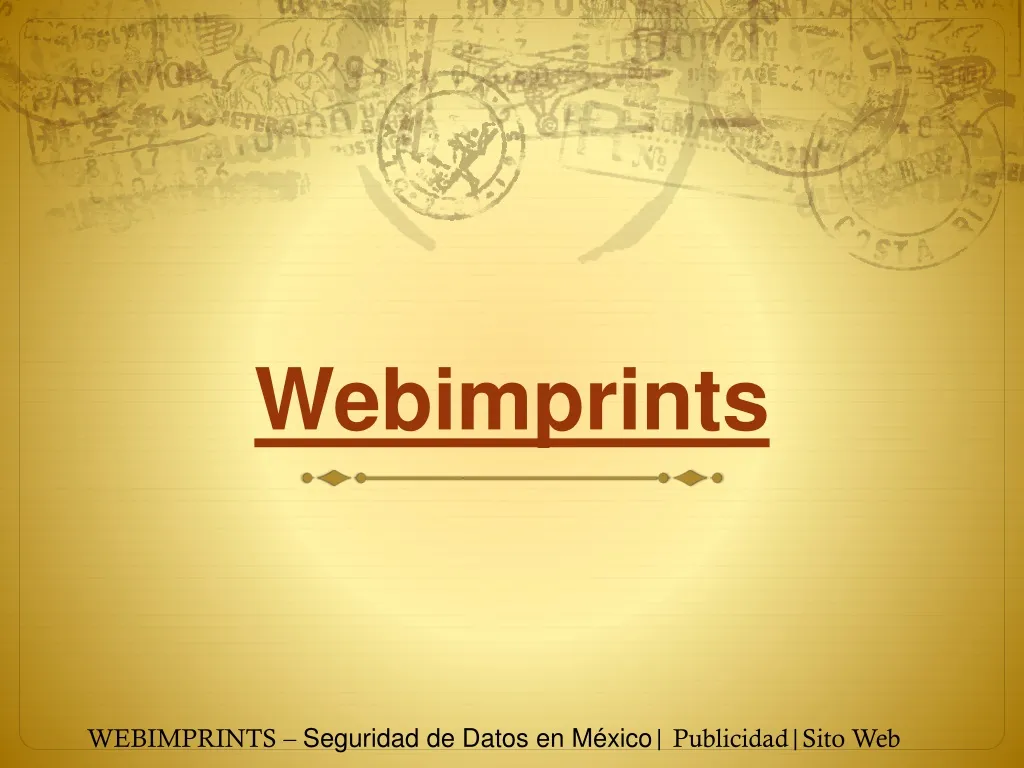 webimprints