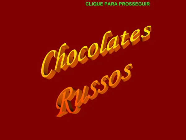 Chocolates Russos