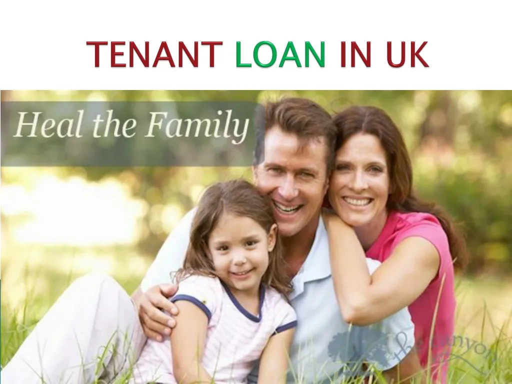 tenant loan in uk