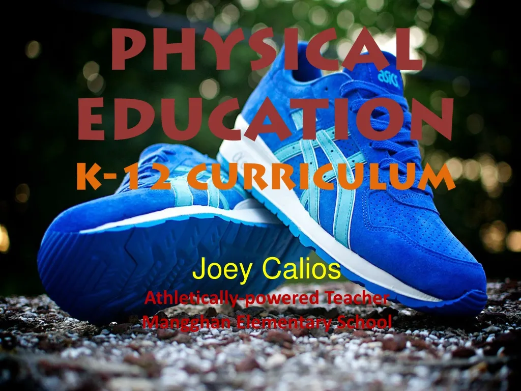 physical education k 12 curriculum
