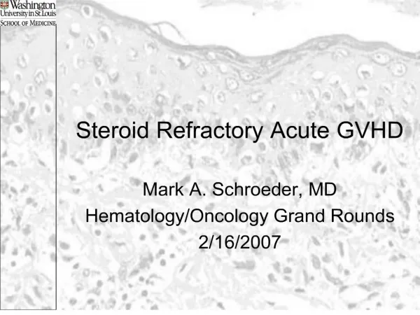 steroid refractory acute gvhd