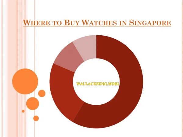 Where to buy watches in singapore
