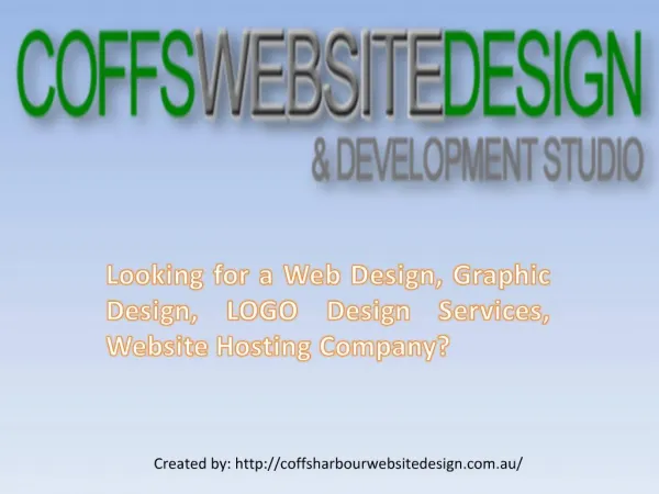 Website Design Development in Coffs Harbour