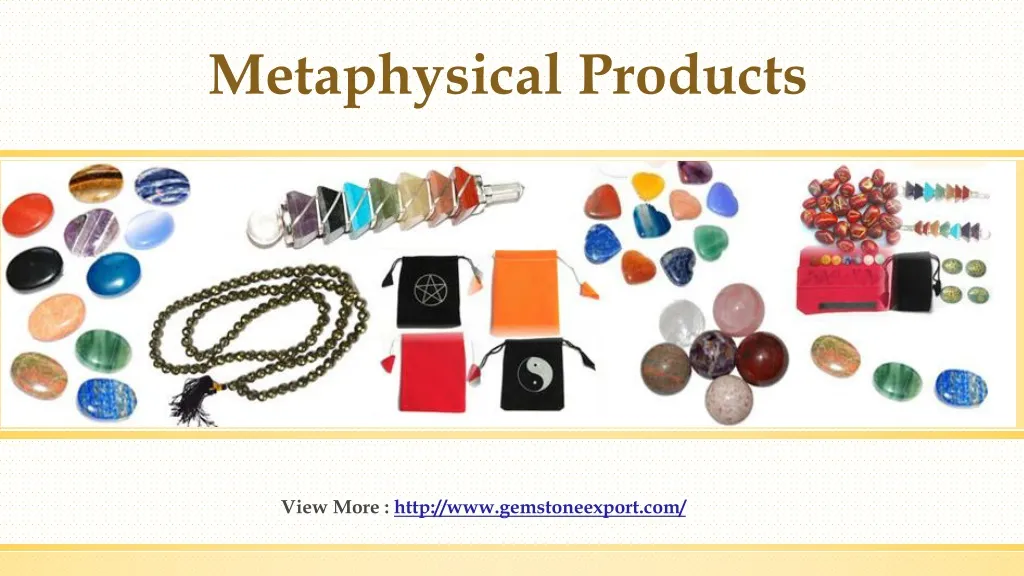 metaphysical products