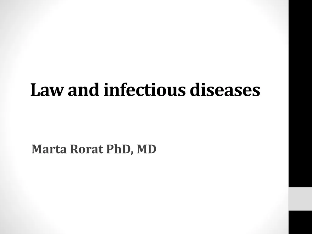 law and infectious diseases