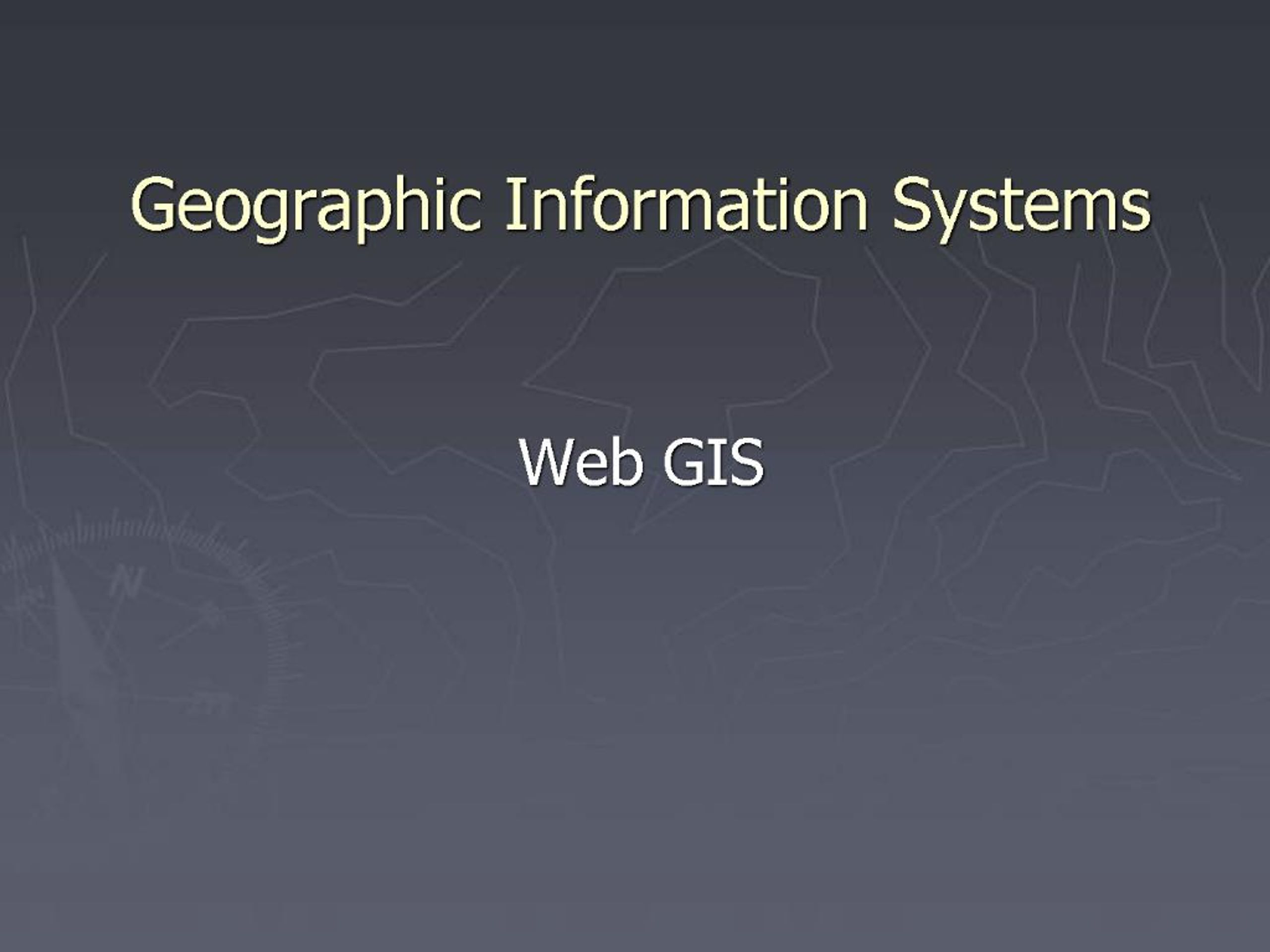 PPT - Geographic Information Systems PowerPoint Presentation, free ...