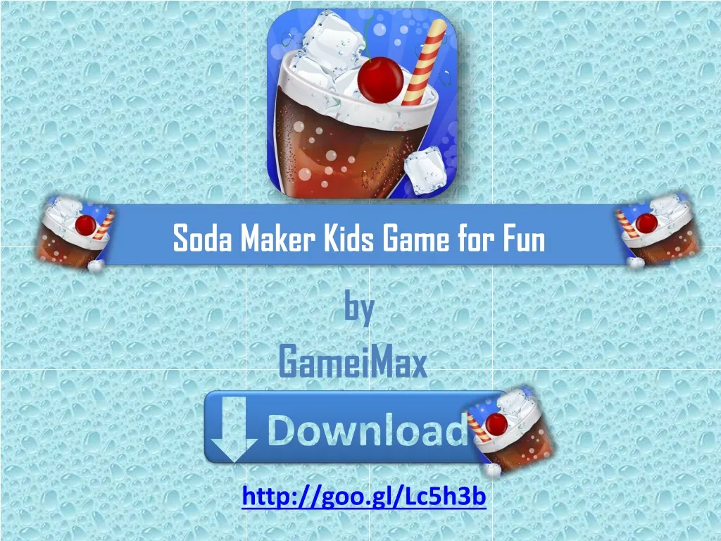 soda maker kids game for fun