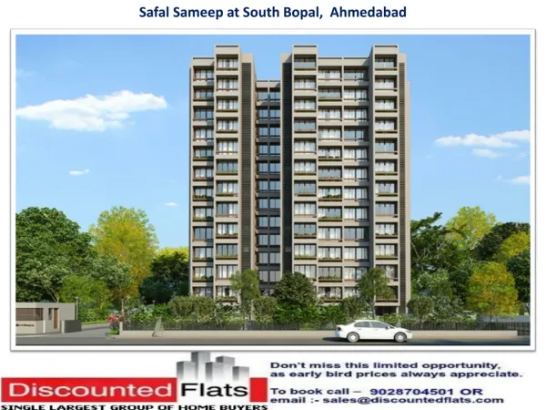 bSafal Sameep South Bopal Ahmedabad by Safal Constructions