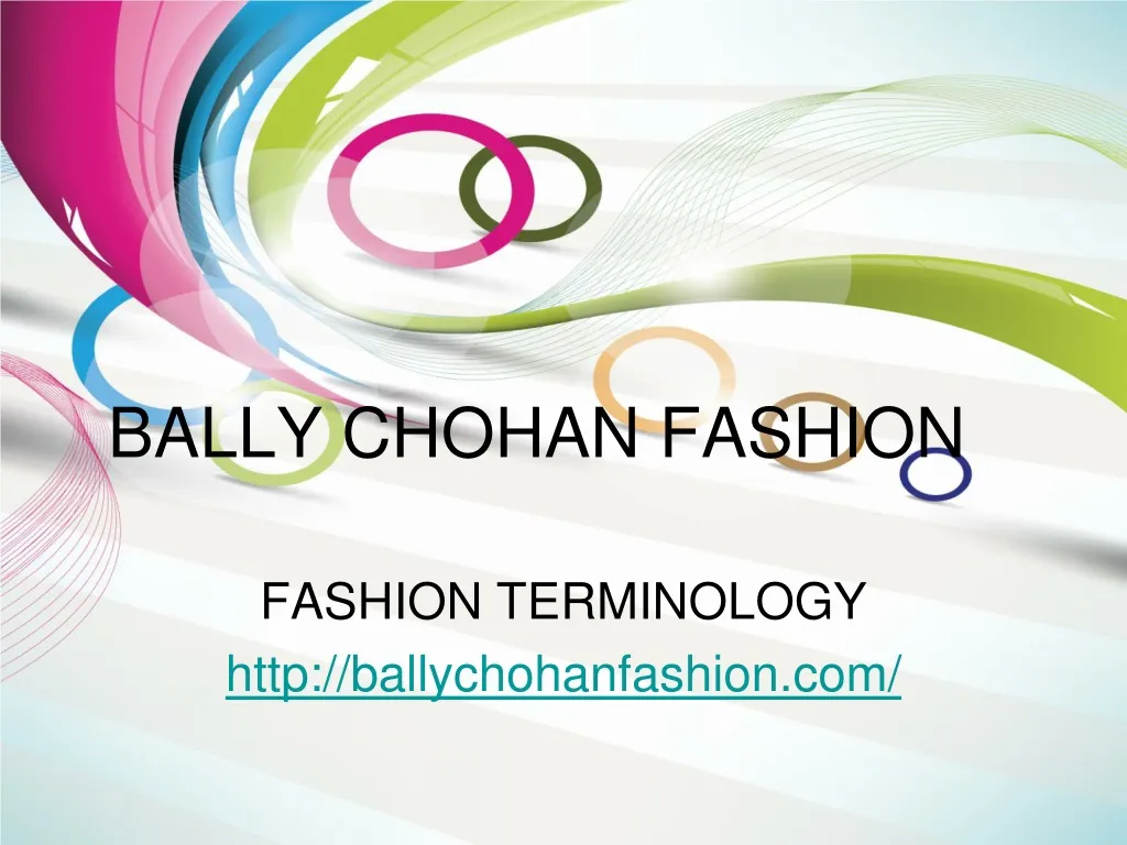 bally chohan fashion