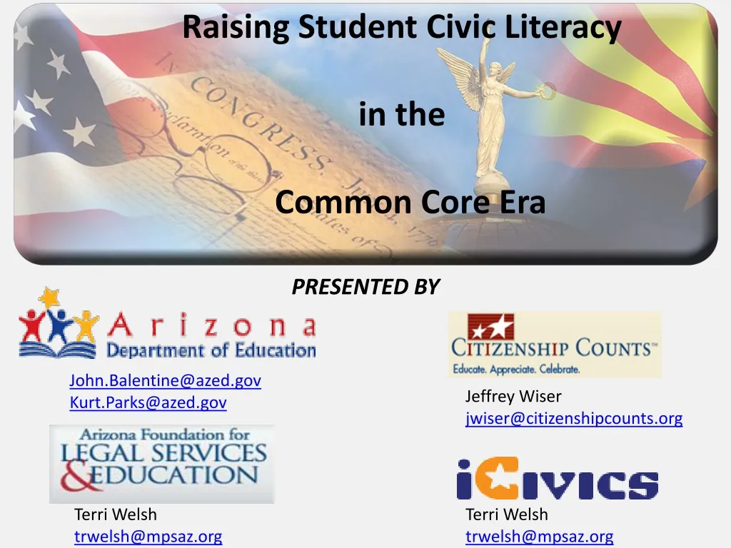 raising student civic literacy in the common core