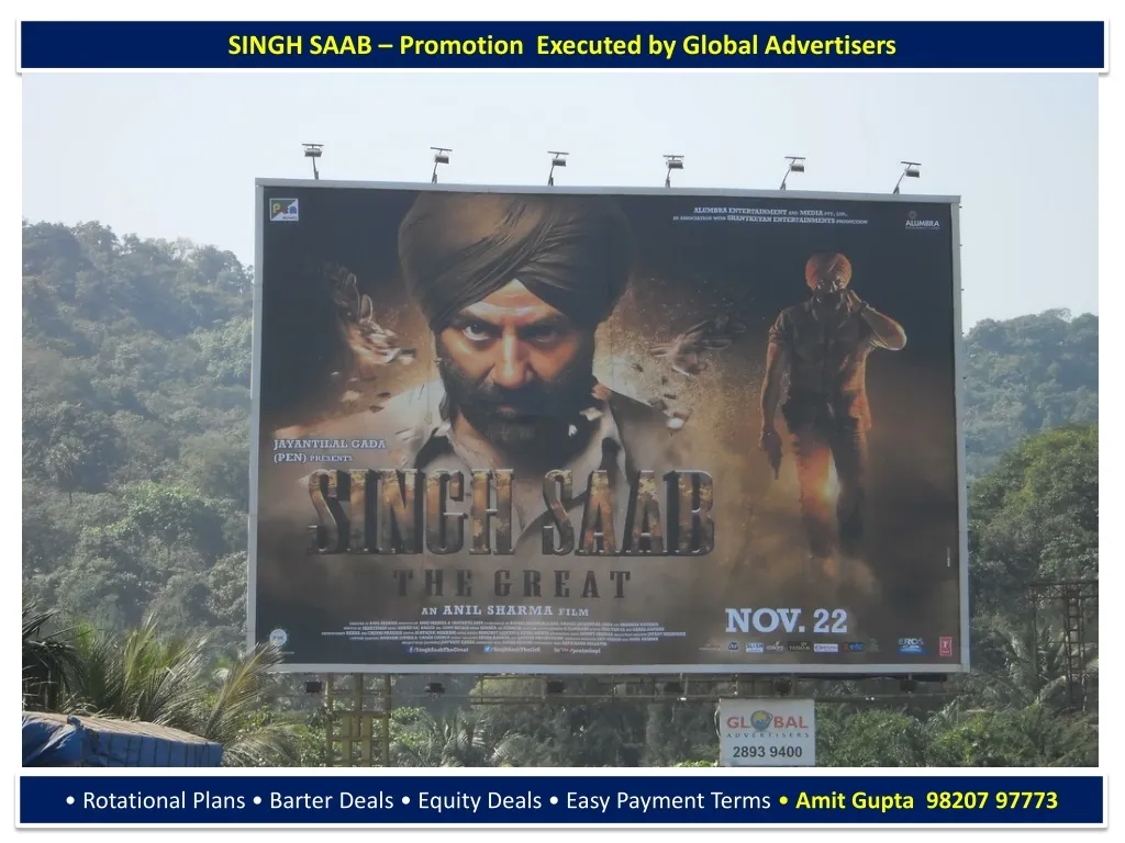 singh saab promotion executed by global