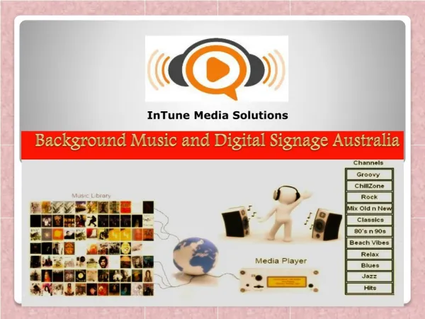 Background Music and Digital Signage Australia