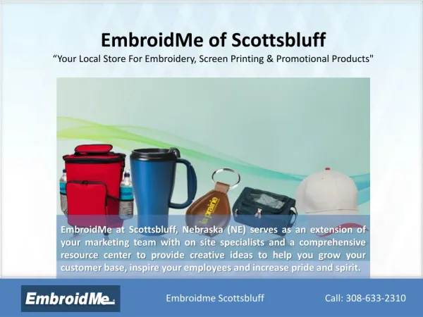 EmbroidMe of Scottsbluff : Embroidery, Screen Printing
