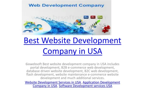 Best Website Development Company in USA
