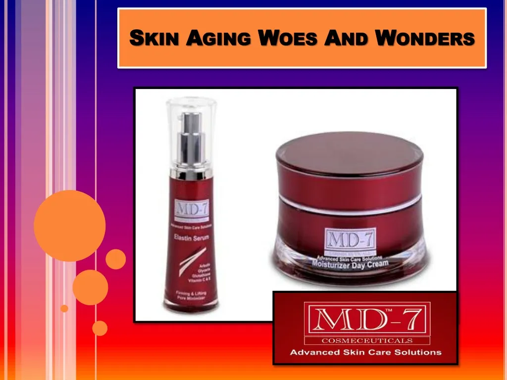 skin aging woes and wonders