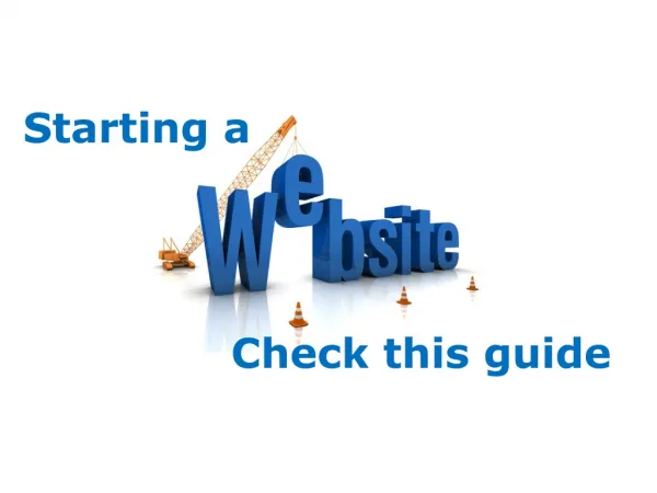 Starting a website then check this guide