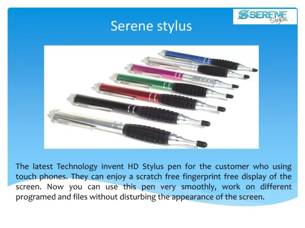 How To Choose The Best Serene stylus Pen