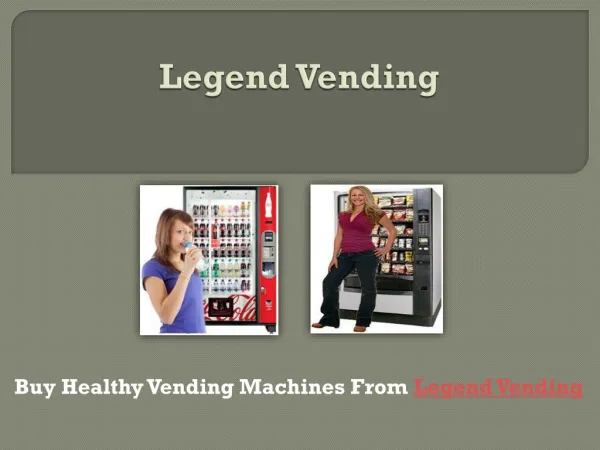 How to Search Top Vending Machines