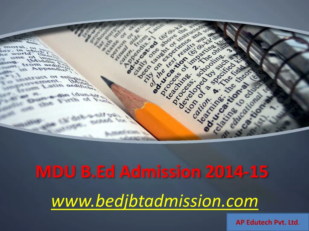 mdu b ed admission 2014 15