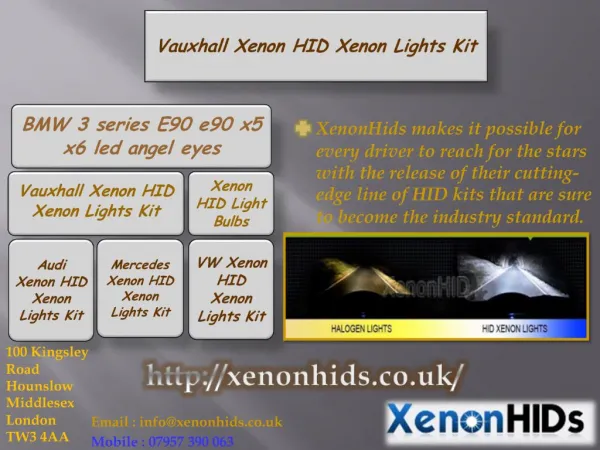 Mercedes Xenon HID Xenon Lights Kit